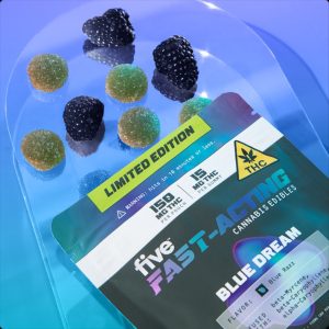 BLUE DREAM FAST ACTING 15MG THC GUMMIES US