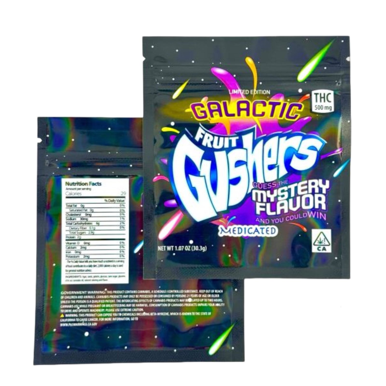 GUSHERS GALACTIC FRUIT GUMMIES US