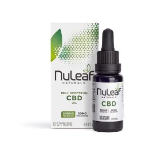 NuLeaf Naturals, CBD Oil, Full Spectrum, .5fl oz, 900mg CBD – THC PENS US