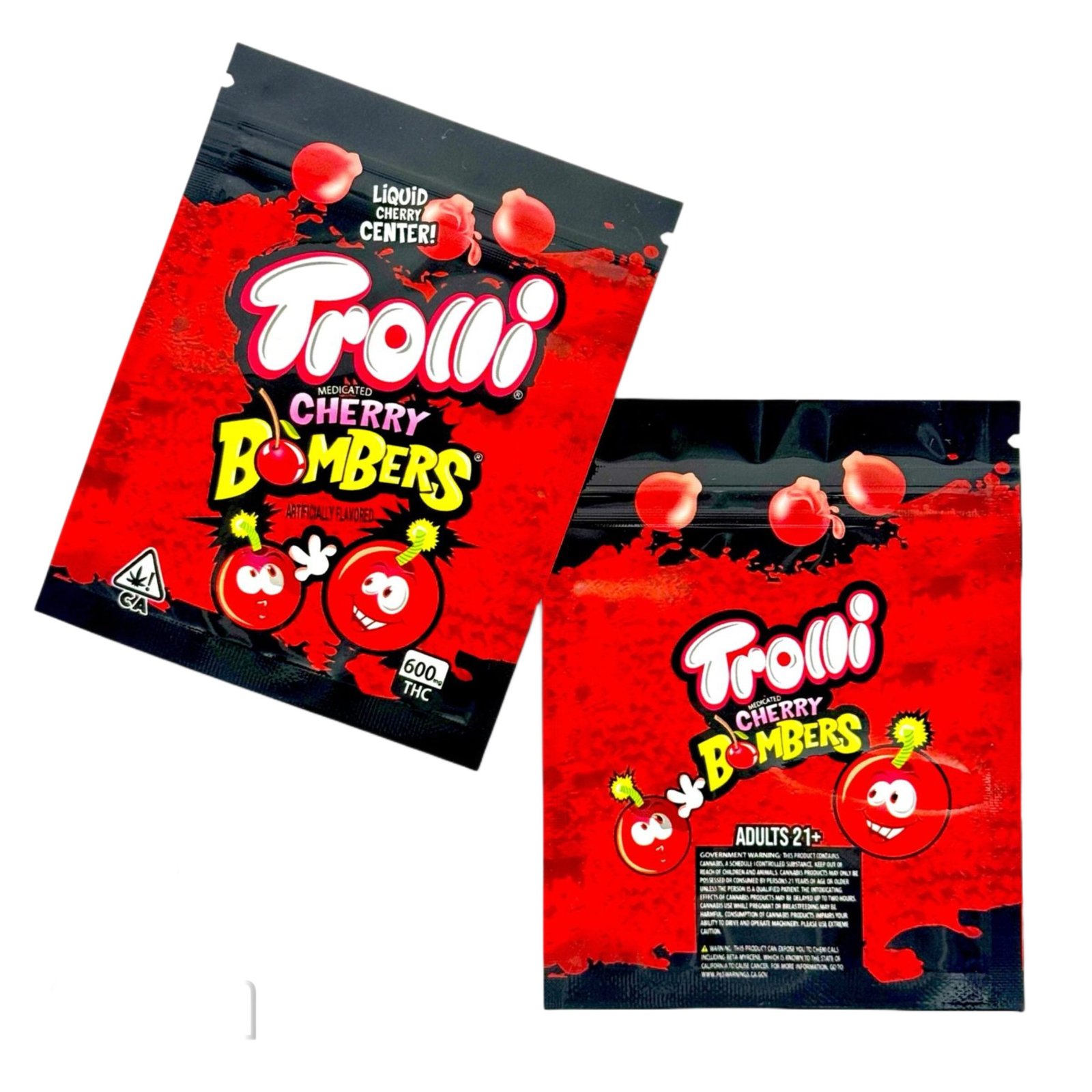 TROLLI CHERRY BOMBERS GUMMIES US