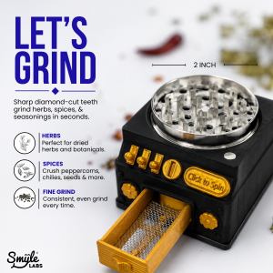 Herb Grinder with LED Lights & Working Slot Machine – view 8