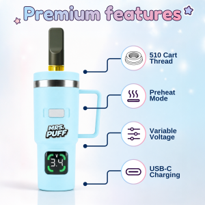 NEW! Cup Cart 510 Battery by Mrs. Puff – view 3