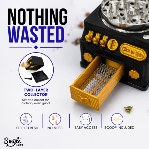 Herb Grinder with LED Lights & Working Slot Machine – view 10