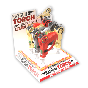 Refillable Raygun Mini Kitchen Torch With Lights + Sound (6-PACK WHOLESALE) – view 9