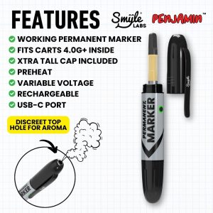 Permanent Marker Penjamin Cart Battery by Smyle Labs – view 2