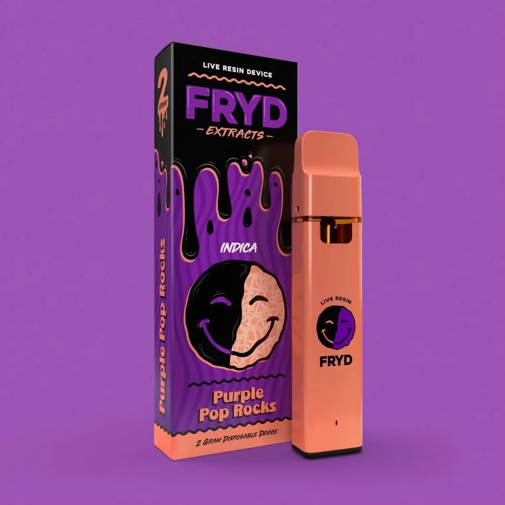 Fryd extracts purple pop rocks – view 2