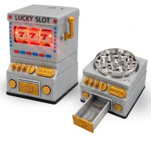 Herb Grinder with LED Lights & Working Slot Machine – view 3