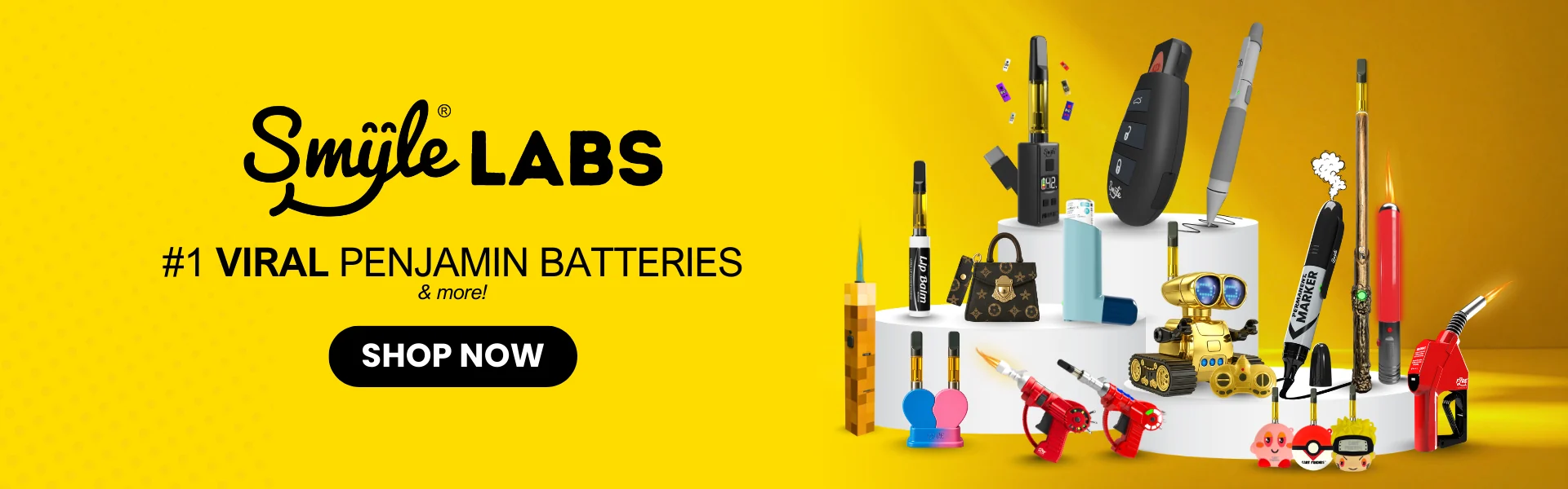 Smyle Labs discreet 510 batteries