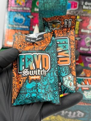 Fryd Cactus Cooler + Baja Blast Disposable Switch 2G With Gummies (Hybrid)