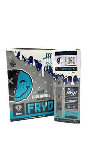 Blue Gummy Shark Fryd​ Disposable – view 2