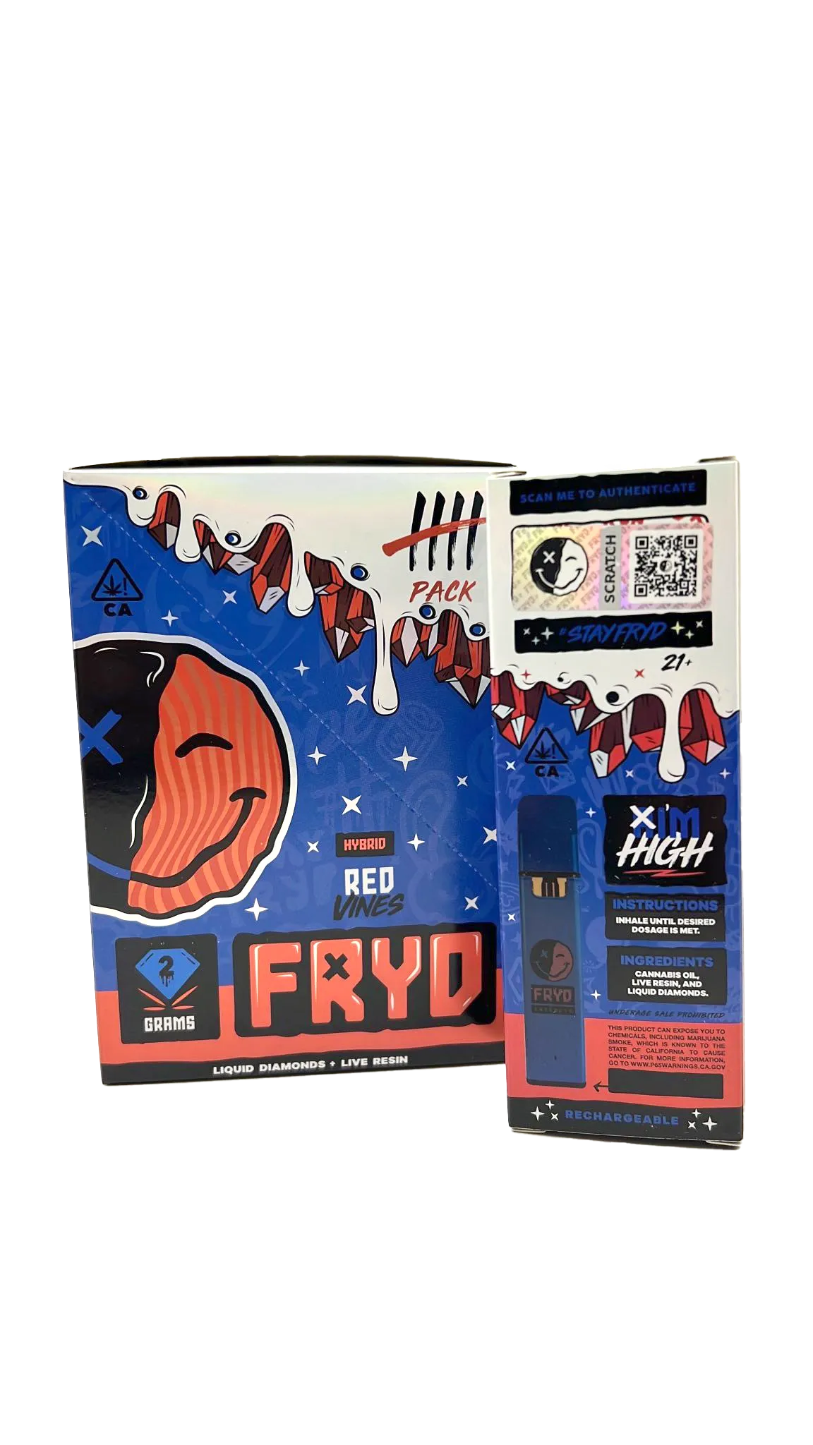 Fryd Red Vines Disposable