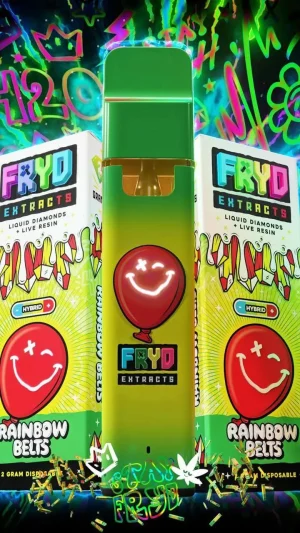Fryd Rainbow Belts Disposable