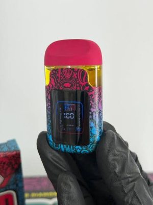 Fryd Pink Pusha Pop + Blue Razz Gushers Switch 2G With Gummies ( All in one )