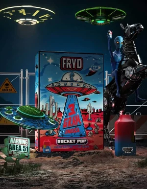 fryd rocket pop 3g disposable