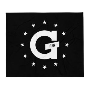 G Pen "G Stars" Throw Blanket