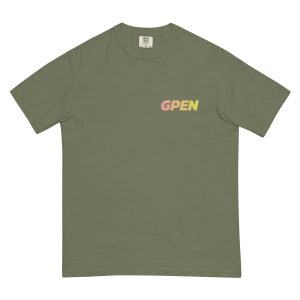 G Pen "Waves" Tee (Moss) – view 2