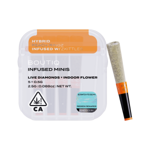 Boutiq Snack Pack – Peach Ringz Infused With Zkittles