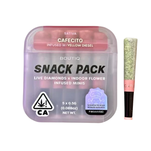 Boutiq Snack Pack – Cafecito Infused With Yellow Diesel