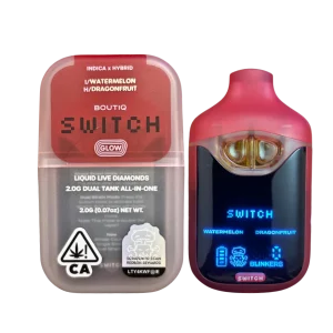 Boutiq Switch V4 Glow – Watermelon X Dragonfruit 2G Dual Tank