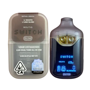 Boutiq Switch V4 Glow – Grapefruit X Candyland 2G Dual Tank