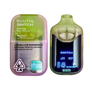 Boutiq Switch V4 – NYC Sour X Lemon Head 2G Dual Tank